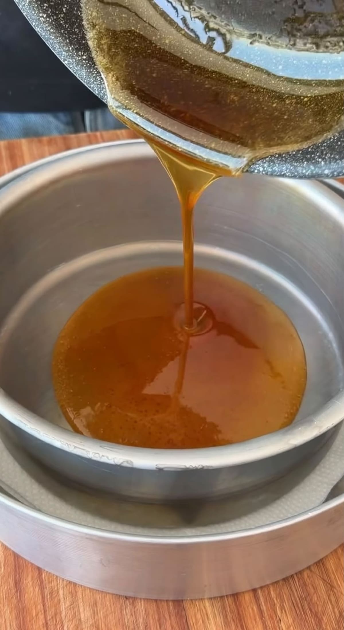 Flan de medialuna; receta; viral.