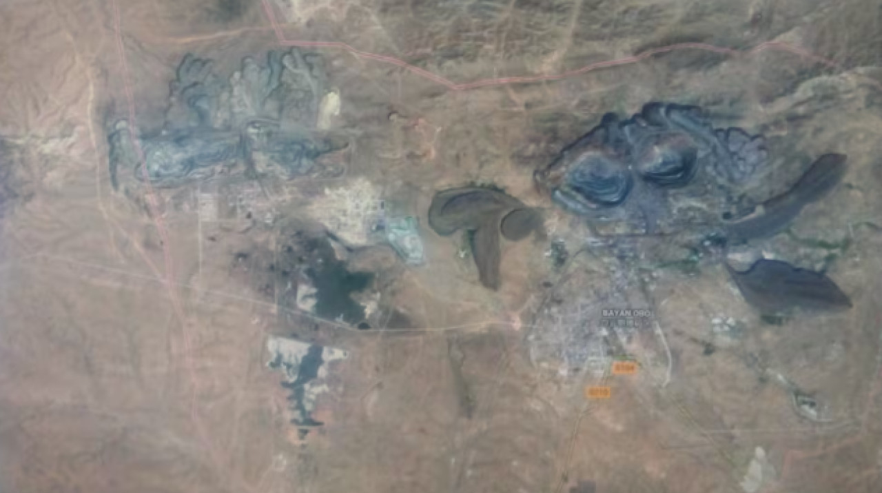 Hallazgo de energía en China. Foto: Google Maps