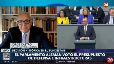 Jorge Castro sobre la histórica aprobación en el Parlamento alemán. Foto: Captura de video.