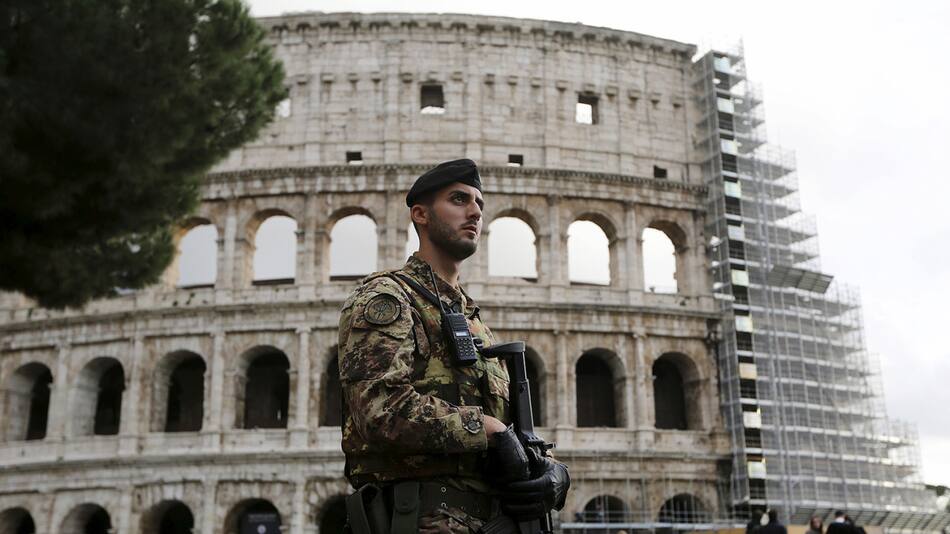 Inseguridad en Italia. Foto: REUTERS.