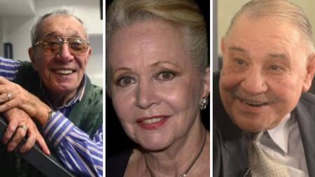 Lidia “Pinky” Satragno, Ricardo Romero y Roberto Di Sandro