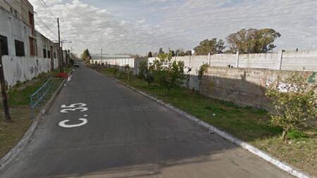 Lugar donde hallaron el cuerpo en San Martín. Foto: Google Maps.