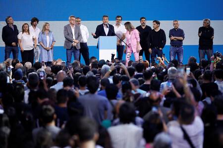Discurso de Sergio Massa. Foto: Reuters.