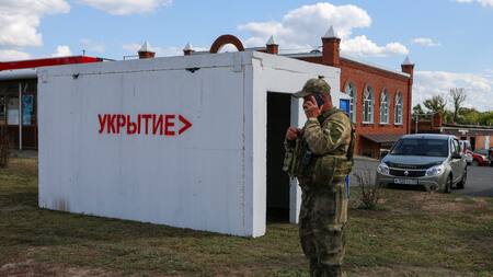 Estado de emergencia en Belgorod, Rusia. Foto: Reuters.