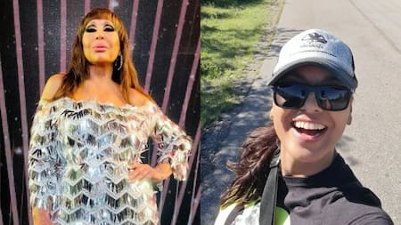 Moria Casán envió un mensaje por el asesinato de la familia en Villa Crespo. Fotos: redes.