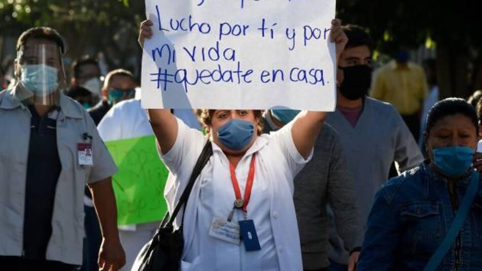 Coronavirus en México - Lucha de enfermeras
