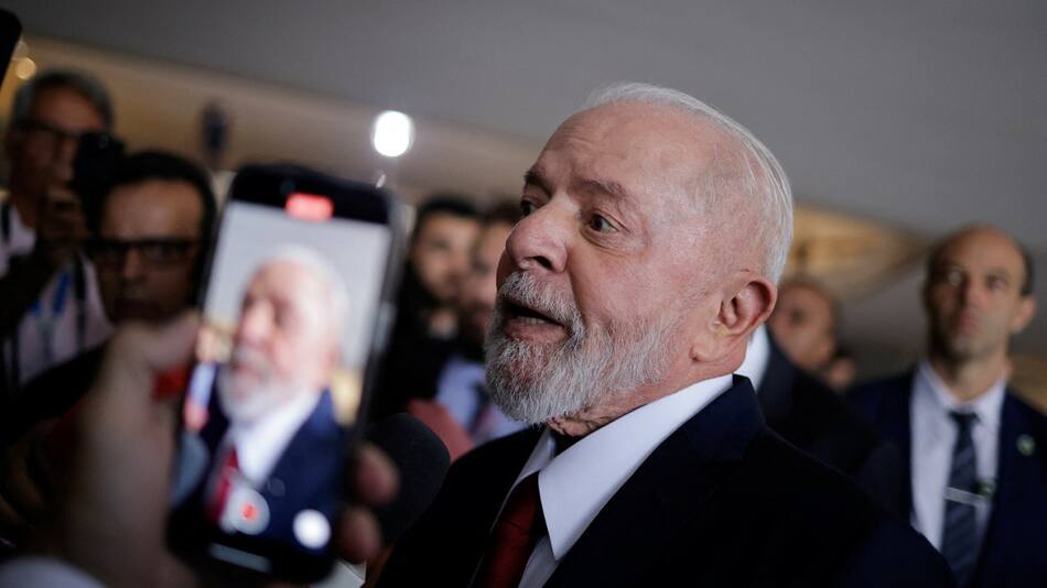 Lula da Silva, presidente de Brasil. Foto: Reuters