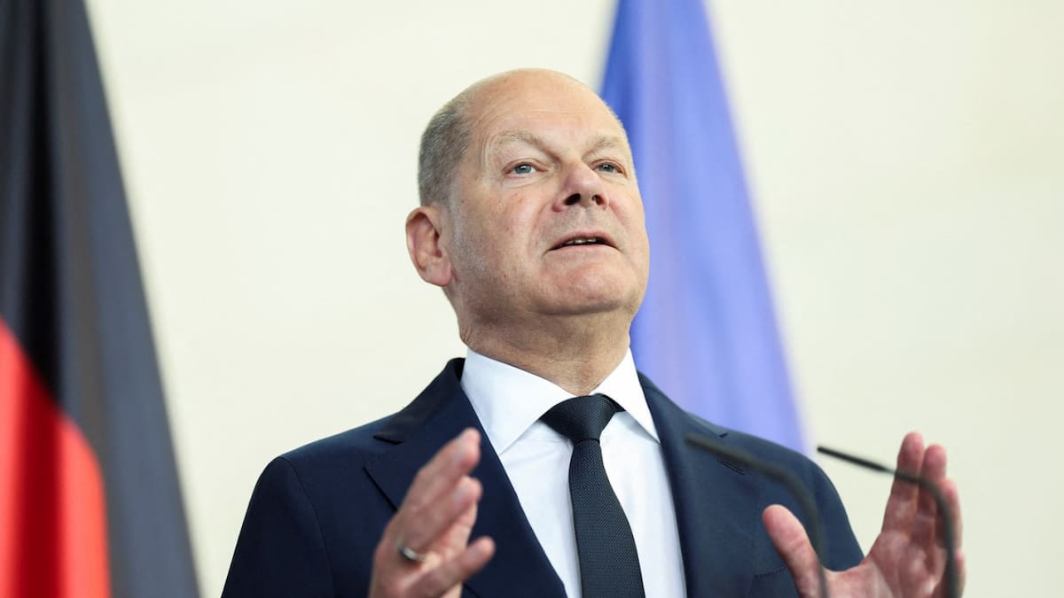 Scholz dijo que Ucrania no debe usar armas occidentales contra Rusia para "evitar que haya una gran guerra"