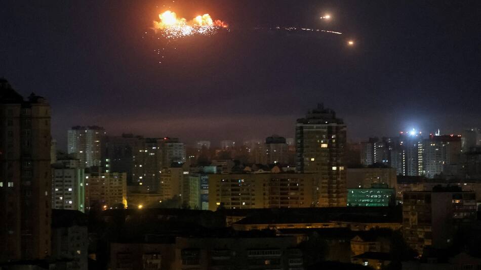 Ataque de Rusia sobre Kiev. Foto: REUTERS.