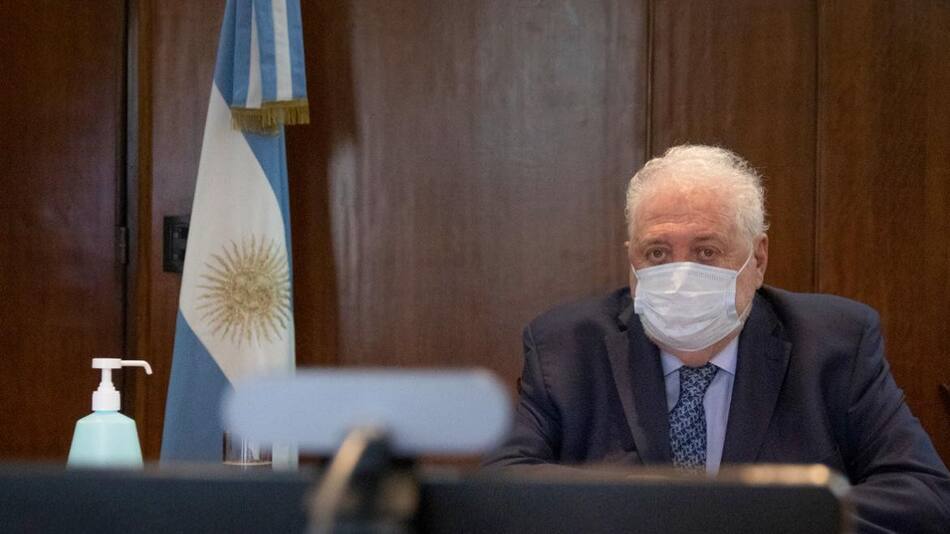 Ginés González García, ministro de Salud, Agencia NA