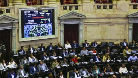 Sesión en Diputados, Agencia NA