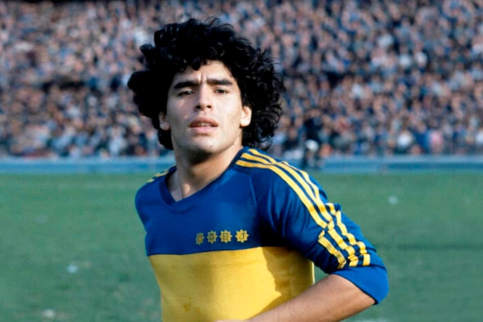 Diego Maradona en Boca.