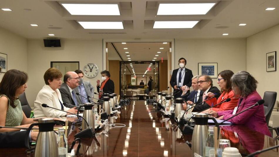 Silvina Batakis, Ministra de Economía, Gobierno, reunión con FMI, NA