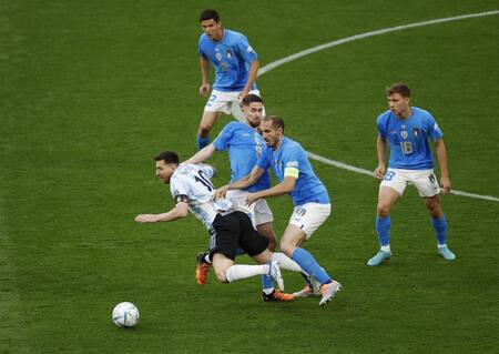 Finalissima, Argentina vs. Italia. Foto: REUTERS.