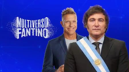 Alejandro Fantino y Javier Milei