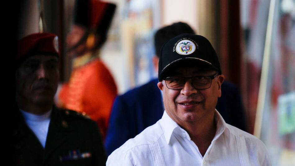 Gustavo Petro, presidente de Colombia. Foto: Reuters