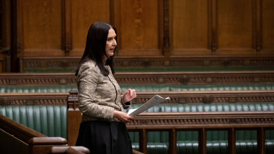 Margaret Ferrier, diputada escocesa. Foto: Reuters