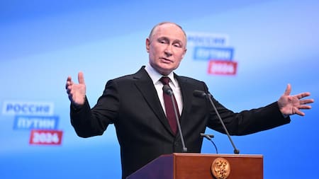 Vladimir Putin, presidente de Rusia. Foto: EFE