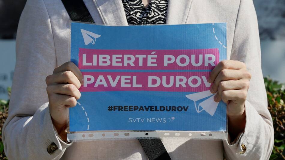 Rusia exige la libertad de Pável Dúrov, el fundador de Telegram. Foto: Reuters.
