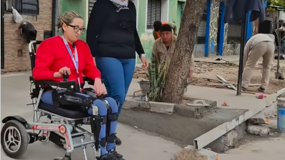 Realización de rampas en San Miguel de Tucumán