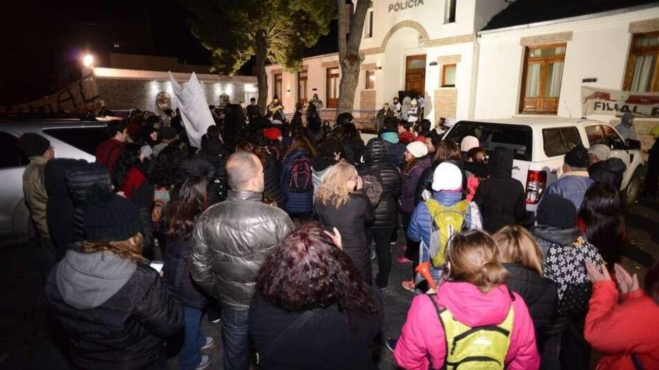 Protesta en Gobernación de Santa Cruz