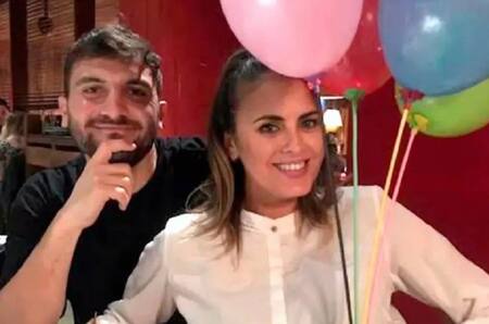 Silvina y Ezequiel Luna. Foto: NA.