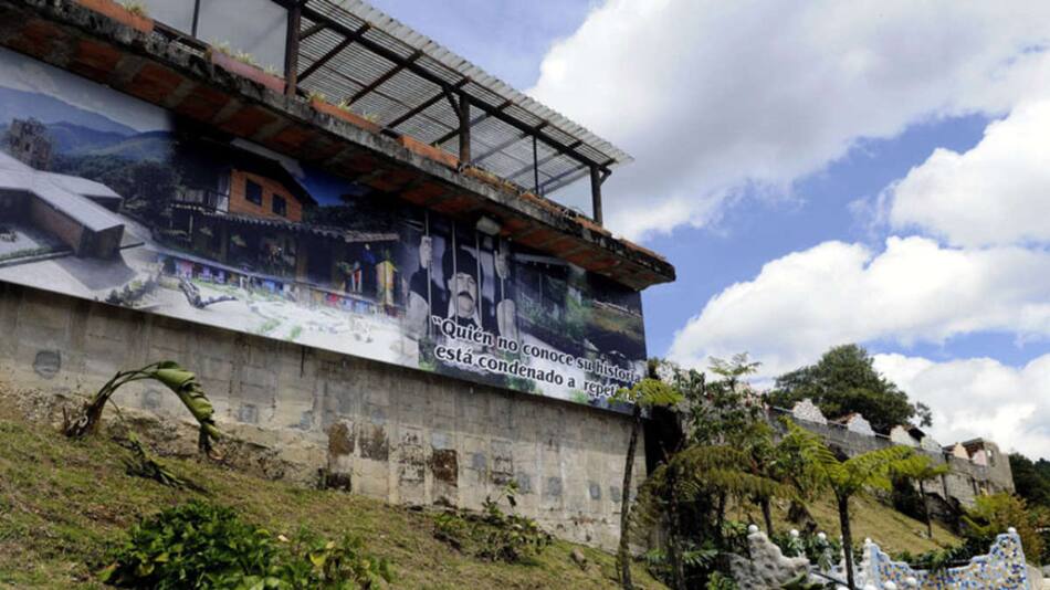 "La Catedral", una cárcel y haciendo donde estuvo preso Pablo Escobar. Foto: EFE.