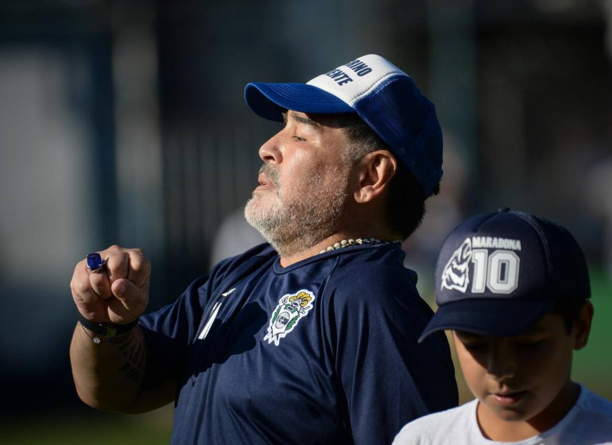 Diego Maradona, Agencia NA