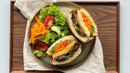 Almuerzo o cena saludable. Foto Unsplash