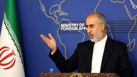 Nasser Kanaani, vocero del Ministerio de Relaciones del Exterior de Irán. Foto: Reuters.