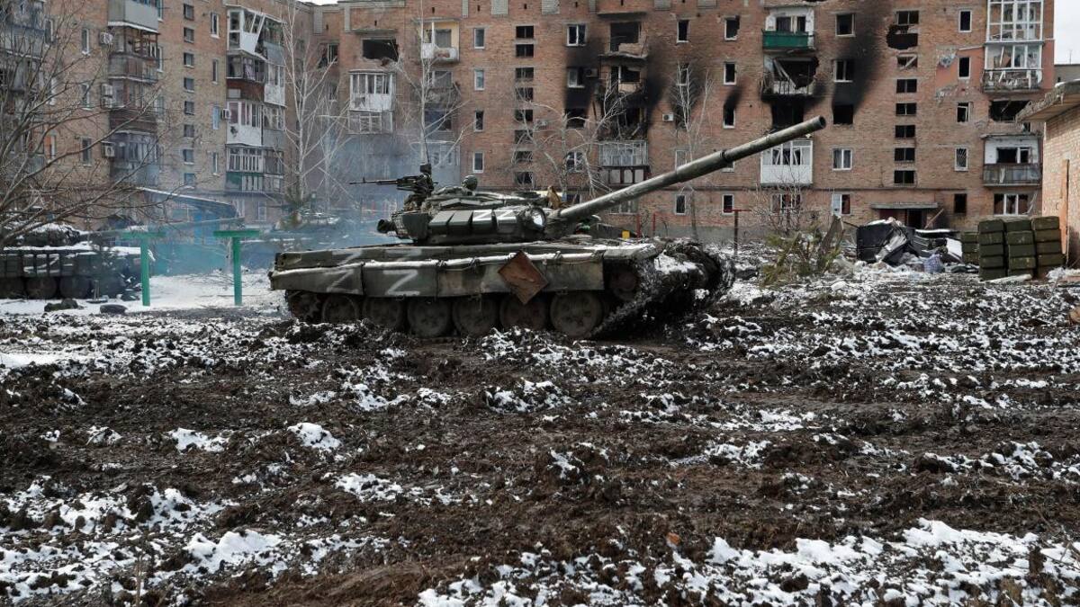 Guerra entre Rusia y Ucrania, tanque blindado, NA