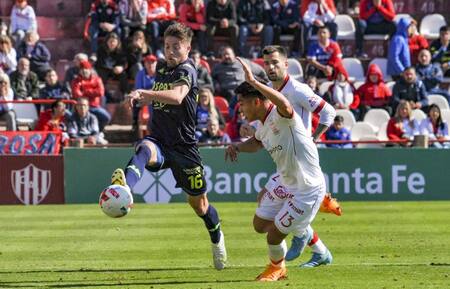 Unión vs. Huracán, fútbol argentino, NA