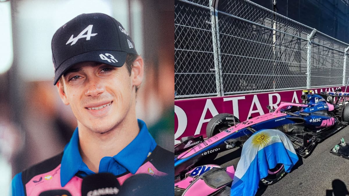 Fórmula 1: Franco Colapinto le envió un emotivo mensaje al comisario que le dio una bandera argentina al final del GP de España