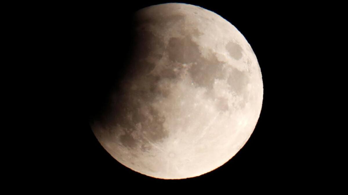 Eclipse de Luna, astronomía, espacio, REUTERS