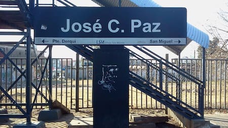Estación de tren de José C. Paz.