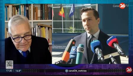 Jorge Castro en 26 PM. Foto: captura.