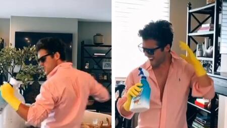 Diego Boneta, video en redes sociales, cuarentena