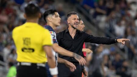 Martín Demichelis en el Monterrey. Foto: EFE.