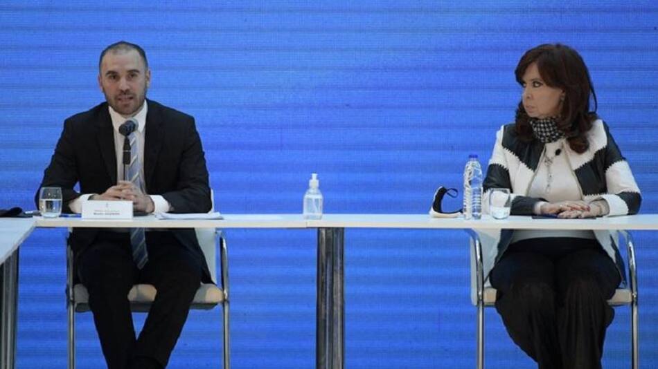 Cristina Kirchner y Martín Guzmán