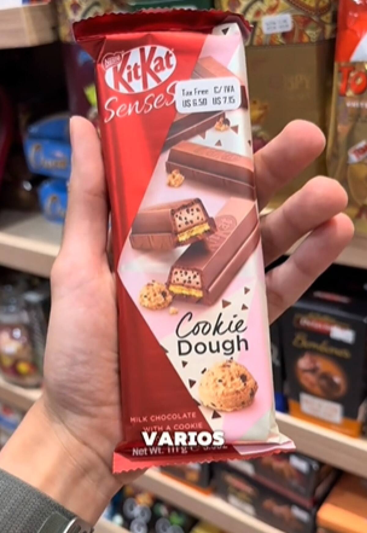Los productos importados en Costa del Este que no se consiguen en Argentina. Foto captura TikTok