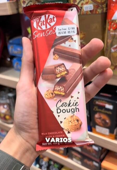 Los productos importados en Costa del Este que no se consiguen en Argentina. Foto captura TikTok