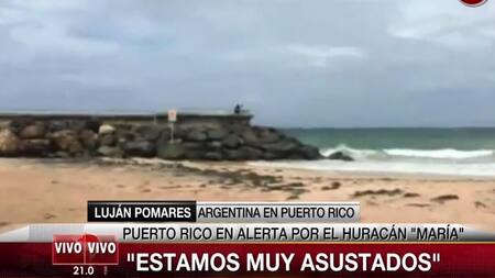 Luján Pomares en Puerto Rico por Huaracán María