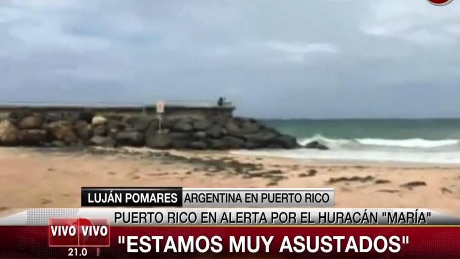 Luján Pomares en Puerto Rico por Huaracán María