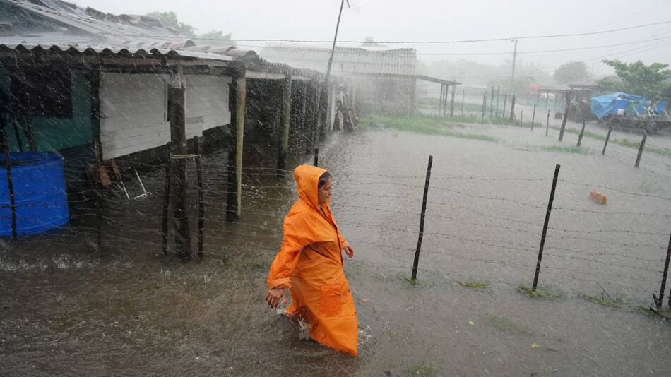 Tormenta tropical Idalia. Foto: Reuters.