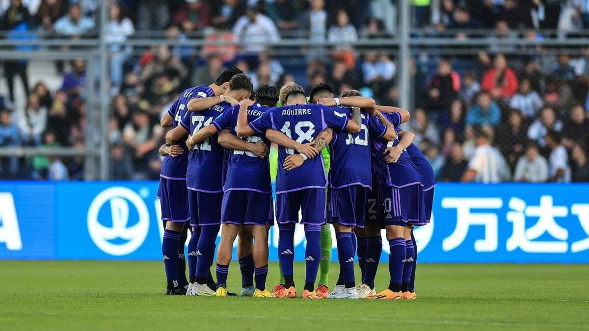 Argentina vs. Nueva Zelanda; Mundial Sub 20. Foto: Twitter @Argentina.
