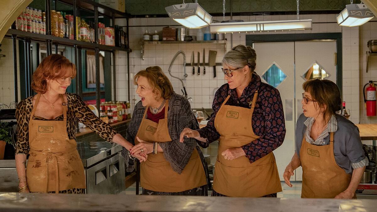 "Nonnas", película de Netflix.