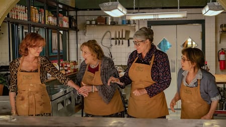 "Nonnas", película de Netflix.