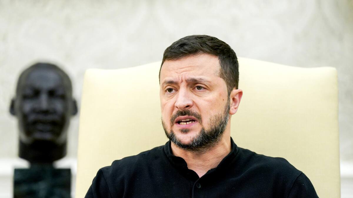 Volodimir Zelenski, presidente de Ucrania. Foto: EFE.