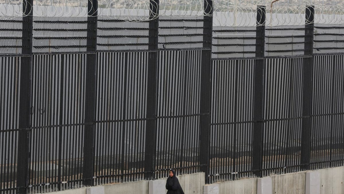 Egipto "blinda" su frontera ante la llegada de palestinos. Foto: Reuters