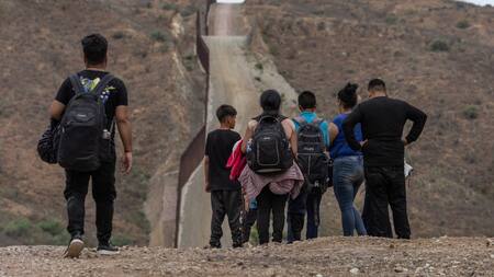 Frontera entre Estados Unidos y México. Foto: Reuters.